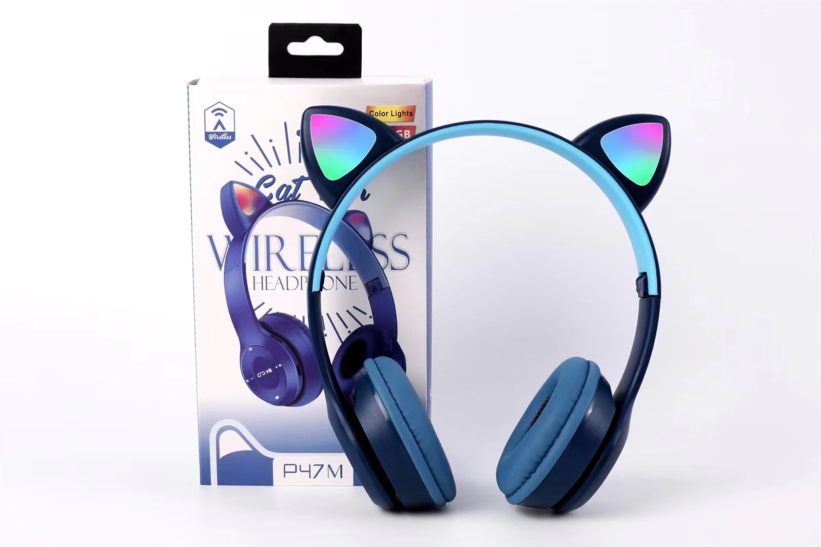 Wireless Headphones Cat Ear Bluetooth