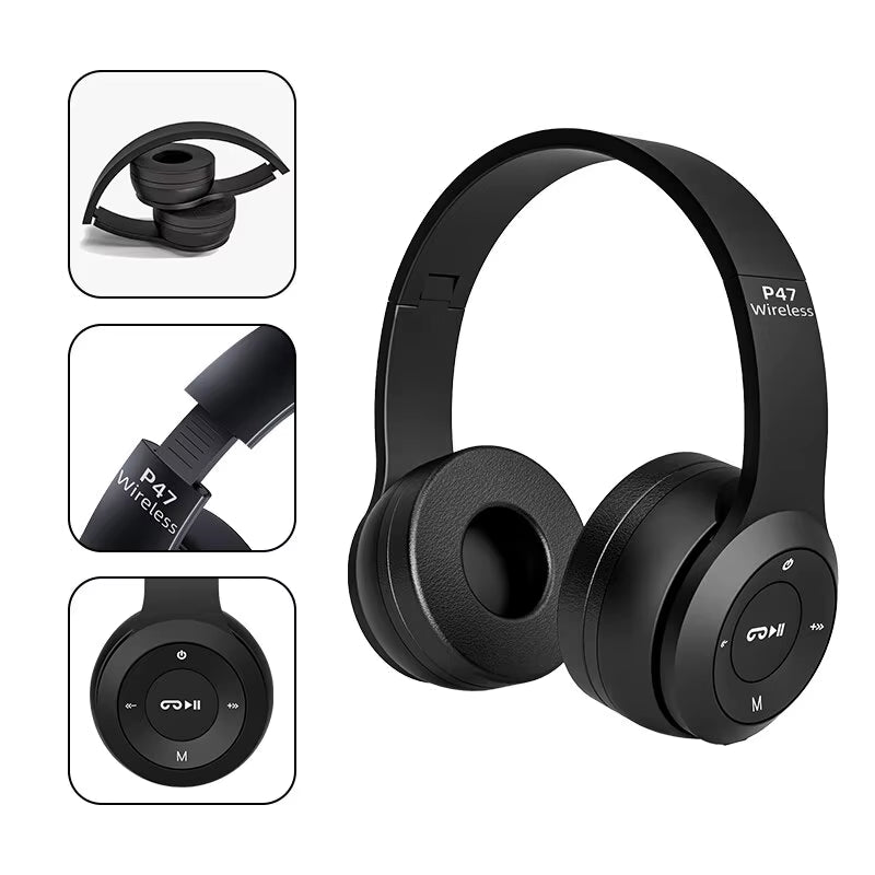 Bluetooth 5.0 P47 TWS Stereo Headphone Bluetooth 