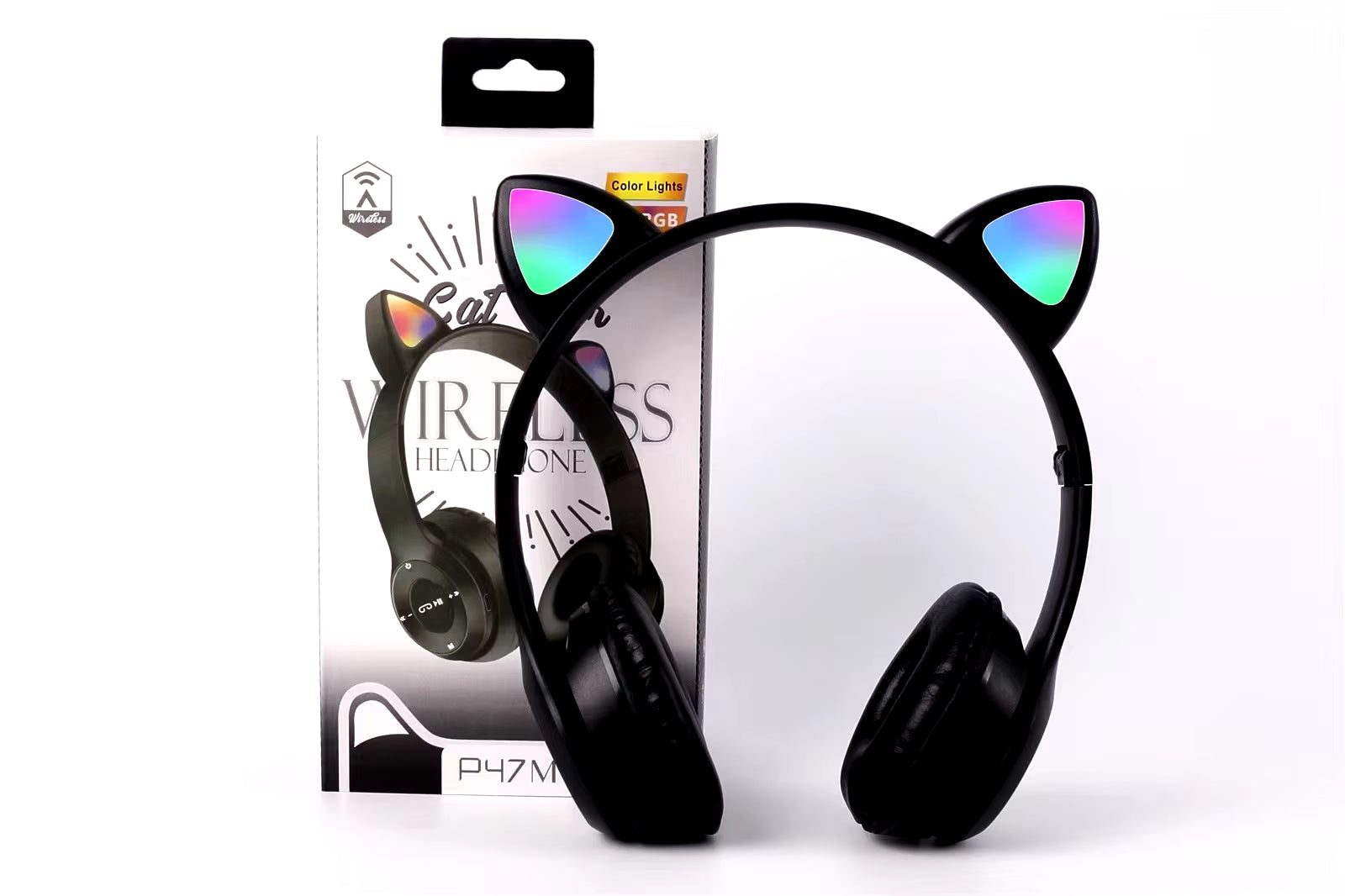 Wireless Headphones Cat Ear Bluetooth